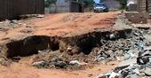 Erosão ameaça destruir habitações e escolas na cidade de Pemba